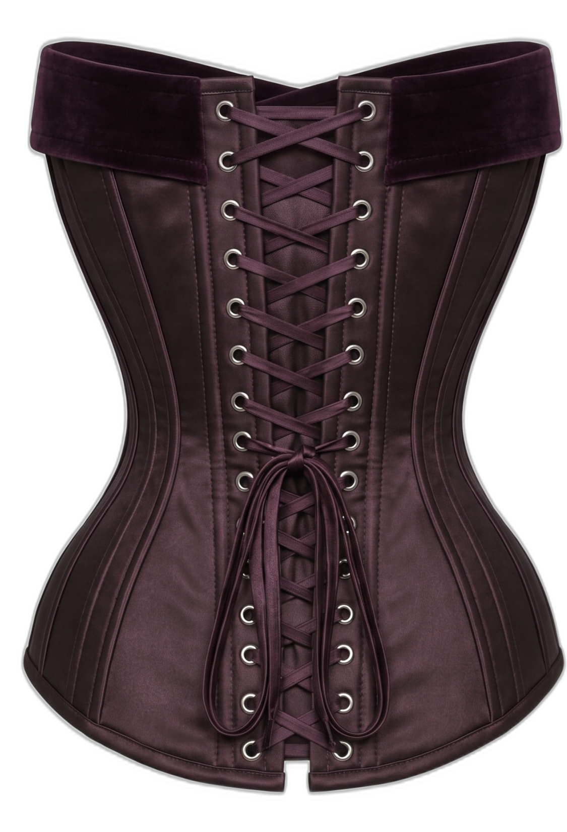Belgin Küpeli one-off corset, side 1, back view