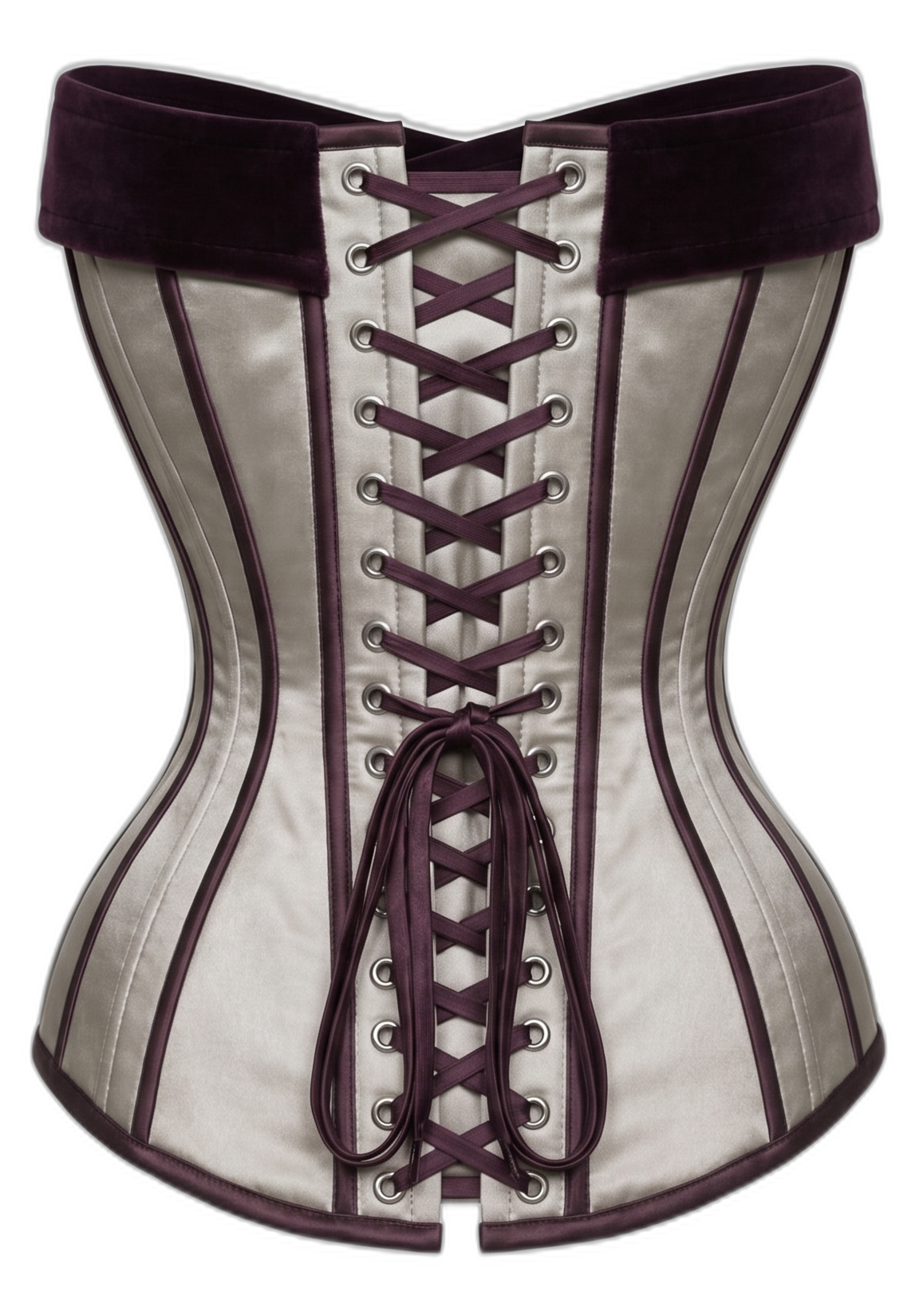 Belgin Küpeli one-off corset, side 2, back view